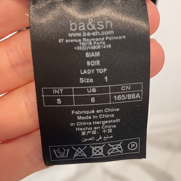 Ba&sh pleated top *like new! - Picture 8 of 9